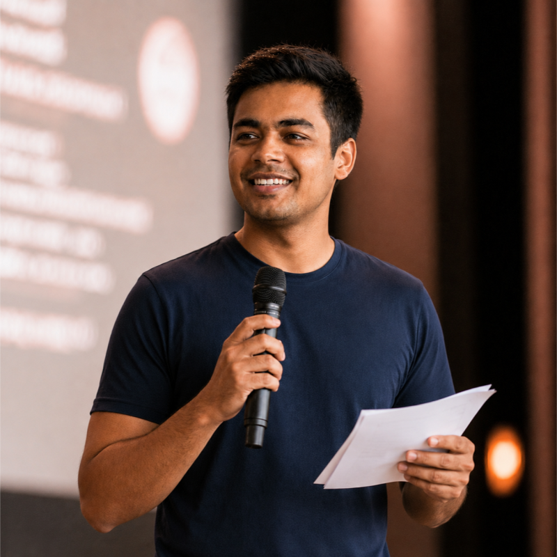 Harsh Gupta, founder of Ampliflow